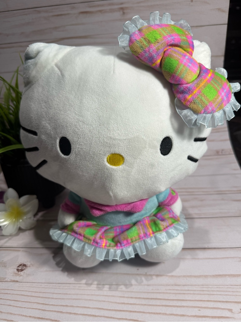Hello Kitty And Friends 12" Neon Plush Spring Easter